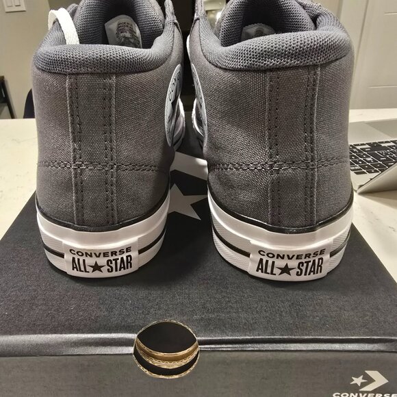 Converse Chuck Taylor All Star Malden Street Mid A01460C Gray Men's Size 10 new - Picture 6 of 8